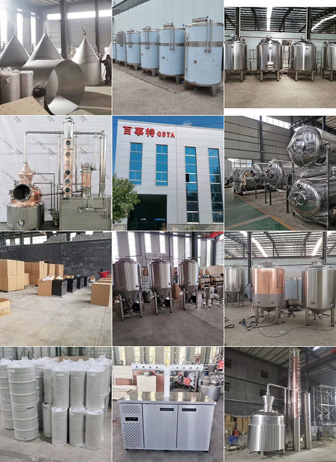 Red Copper GHO 50L 100L 85 Degrees Copper Alcohol Column Distillation Alcohol Stills