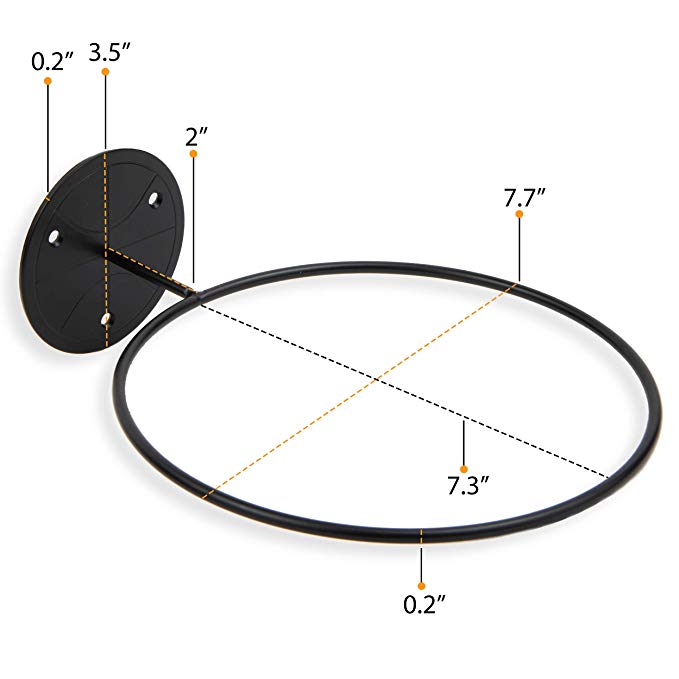 Universal Space-Saving Ball Rack High Carbon Steel Stamping Process Durable Material