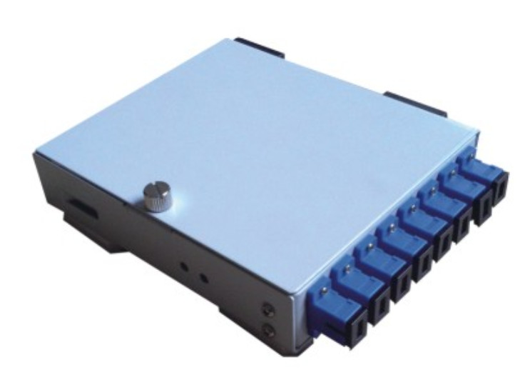 Cold Rolled Steel Fiber Optic Cable Termination Box 4 8 16 Port For FC SC ST LC Adaptors