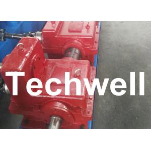 China Colored Steel Barrier Roll Forming Machine with Cr12 Cutter on sale