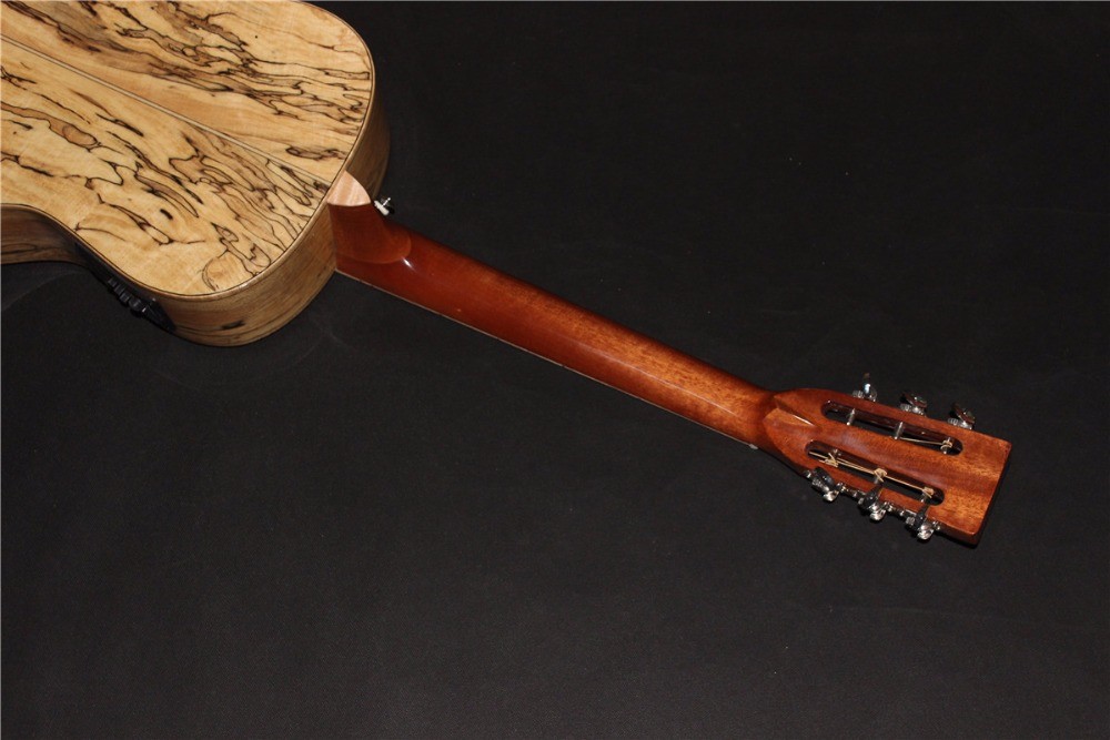 All Solid sapele wood OOO15-SM body style guitara coustic electric guitar