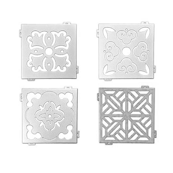 Customized Special Shape Plate Curtain Wall Aluminum For Double Tempered Glass