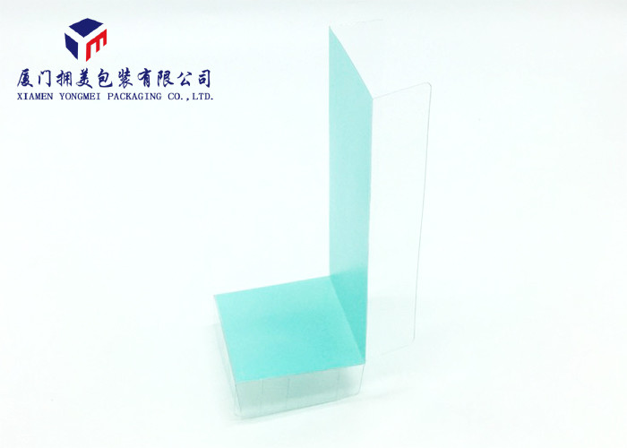 Custom Plastic Box Packaging Clear PET Offset Printing Box 9*6.3*16.5cm Side Open