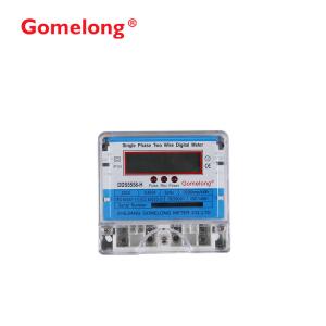 China Cheap and High Quality Original Design Single Phase dlms Smart Mechanic Hour Energy Meter 220V With MCB on sale