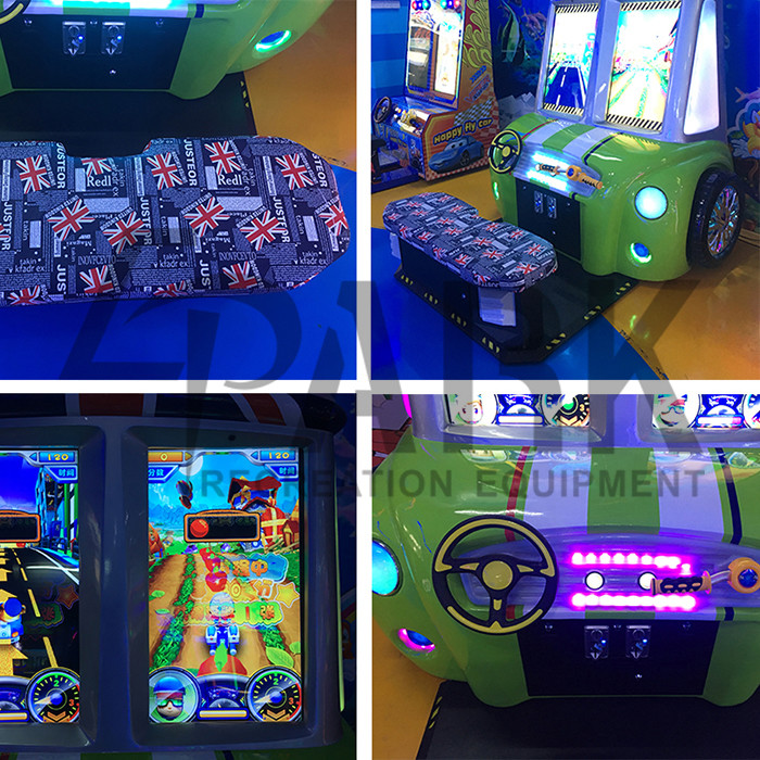 Exciting Race Car Arcade Machine , Arcade Racing Simulator With Delicate Design