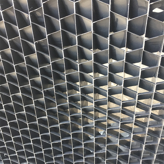 Cooling Tower Air Inlet Louver Accessories PVC Medium 2000mm