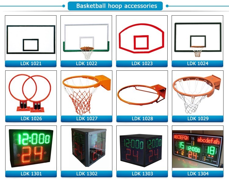 Supplier Hot Sale Professional Basketball Stand Electric Hydraulic Basketball Hoop