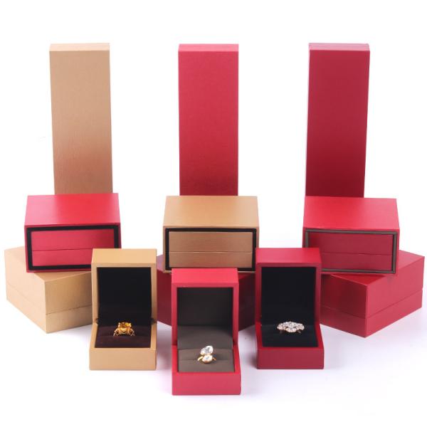 Custom Logo Paper Jewelry Packaging Box for Bracelet Necklace Storage 5.5*4.5*3
