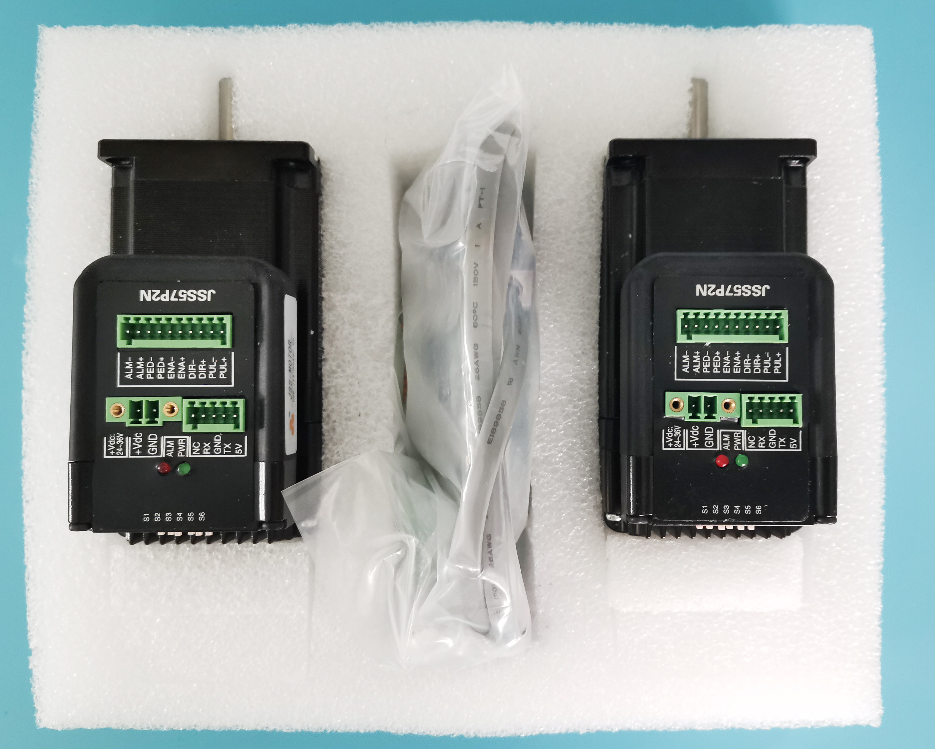 3 Axis Nema 23 Cnc Machine Stepper Motor With Integrated Encoder 2.2NM 312oz.In