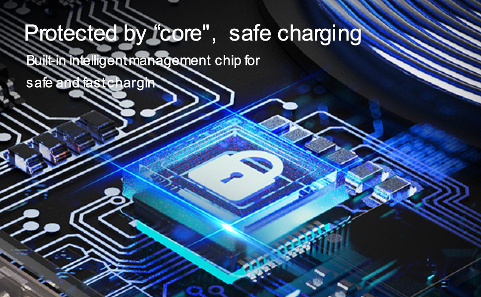 Lightweight 3 In 1 Wireless Travel Charger With 110-205KHz Charging Frequency 1m Cable