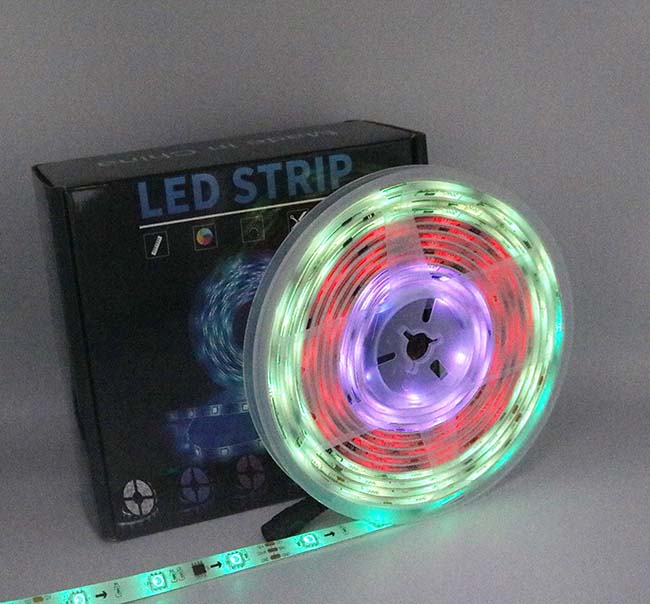 5050 Ws2812b Rgb Led Strip Lights 5v Digital Flexible Addressable Neon Pixel