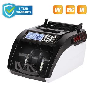 Denomination Money Bill Counter Machines AL-6100A 90x190mm LCD Display
