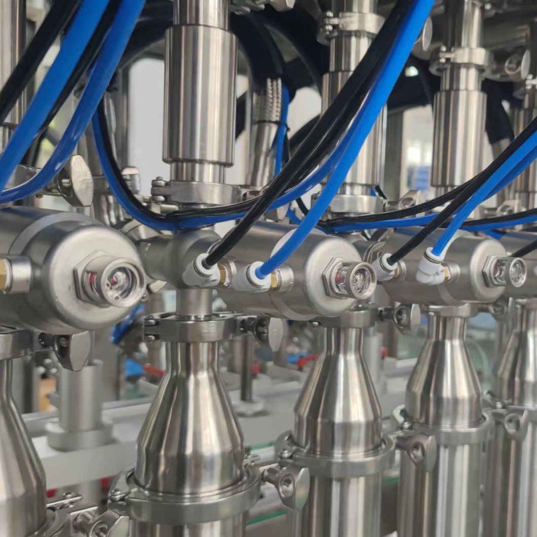 Npack Full Auto Chemical Product Shower Gel Bottle Filling Packaging Machine