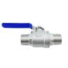 Buy cheap Stainless Steel 2PC Double Male Thread Ball Valve Model NO. Q11F-16/64P for from wholesalers