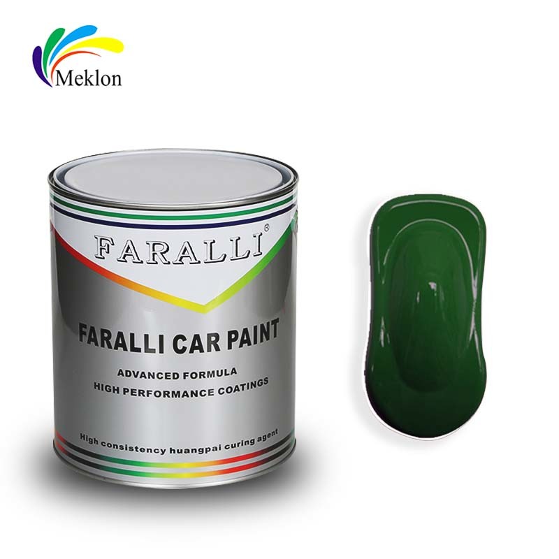 1K Through Green Base Coat Auto Paint for Unmatched Coverage & High Gloss