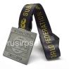 Buy cheap Plating ancient silver medal with black ribbon, low price promotion medal of from wholesalers