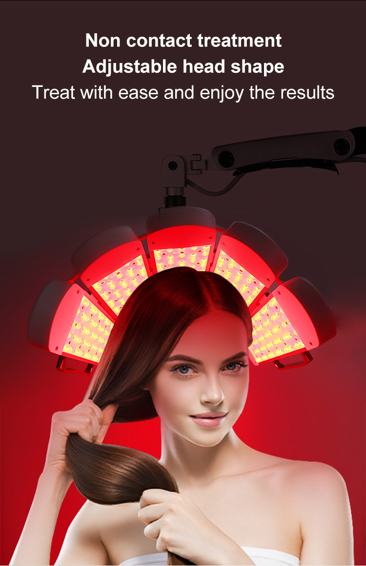 Hair Growth 655 Nm Led Light Therapy Machine Hair Loss Lights Therapy Machine