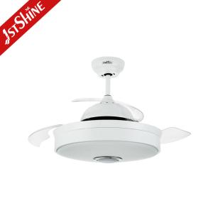 Smart 6 Speeds Retractable Ceiling Fan Light With Time Settings