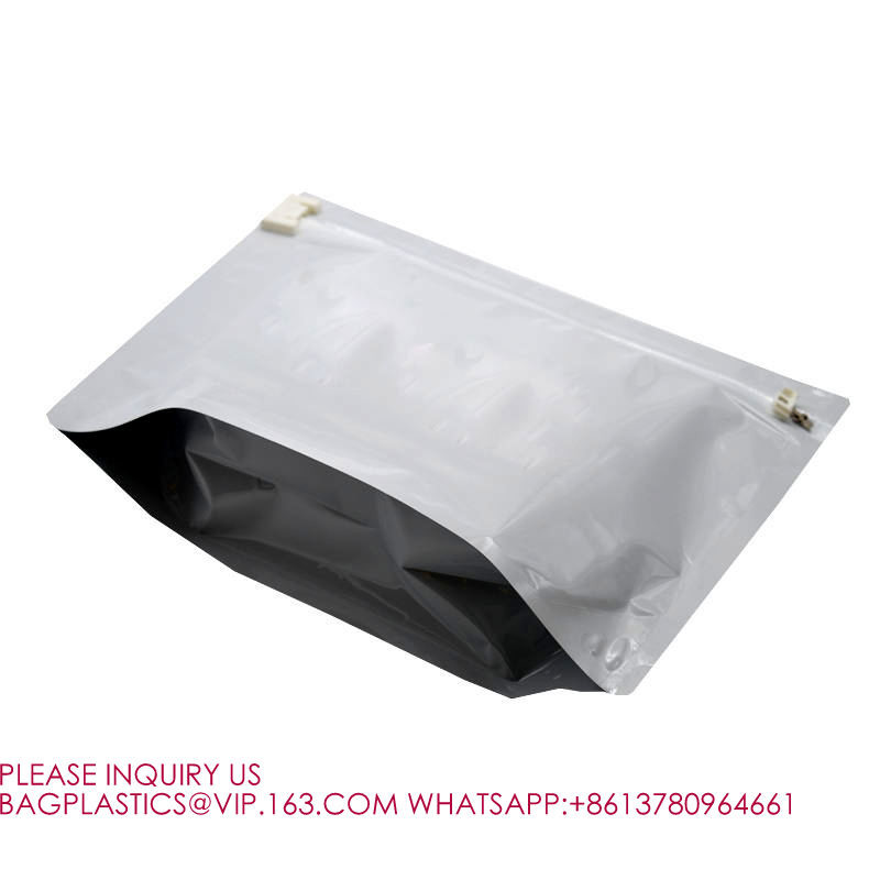 Bio Child Resistant Pouch Child Proof Packet Plastic Matte Stand Up Zip Foil Flat Bags
