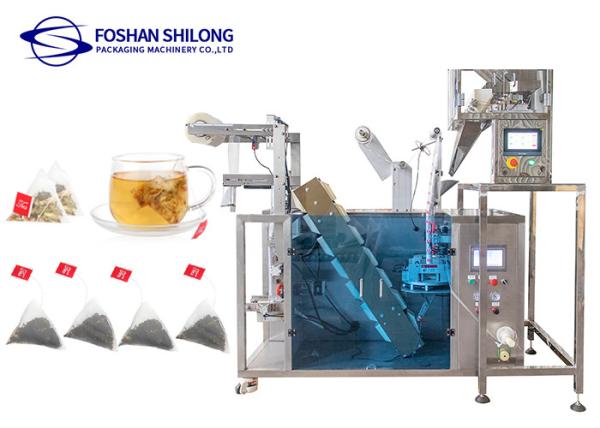 Supplier Wholesale Inner And Outer Triangle Tea Pouch Packing Machine Sachet
