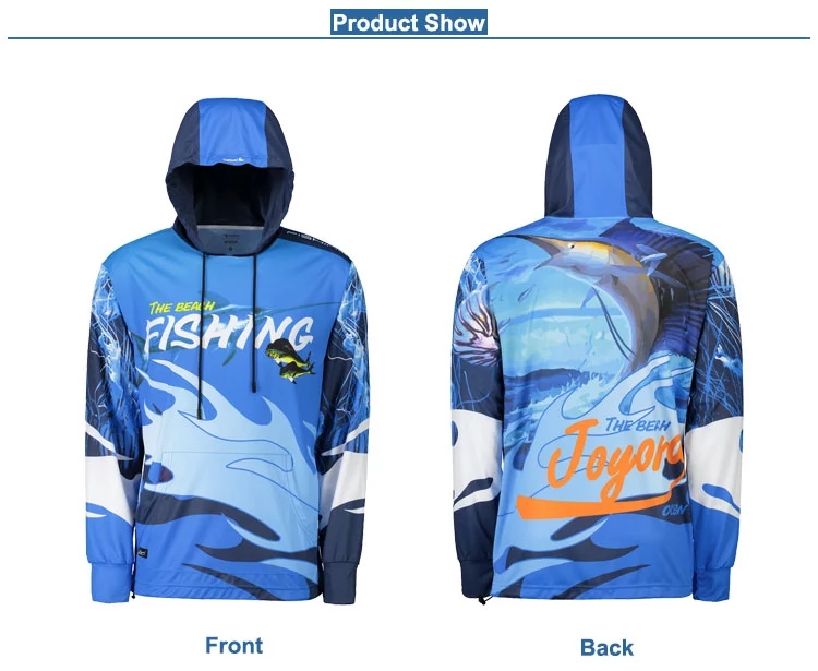 Sublimation Custom Fishing Jerseys , Design Your Own Fishing Jersey Sun UV Resistant