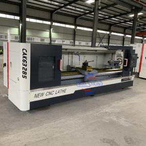 Flat Bed Cnc Horizontal Lathe Machine Automatic Metal Processing