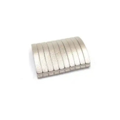 OEM Wind Turbine Generator Magnet , Arc Shape NdFeB Motor Magnet