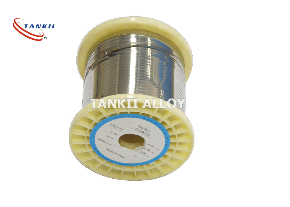 Bright Nikrothal Nichrome Resistance Wire ASTM B603 Anti Oxidation