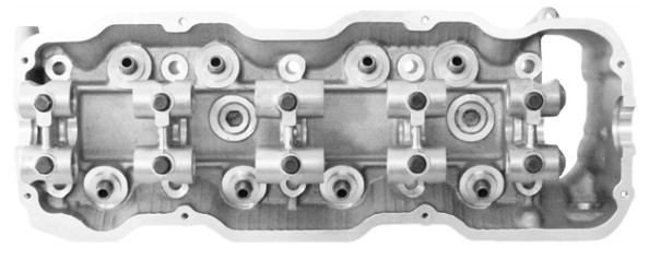 Nissan Z24 11041 20G13 / 11041 13F00 Diesel Engine Cylinder Head Cast Iron / Aluminum Material