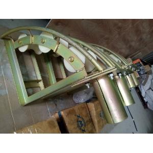 C Series SHL150C Cable Pulley Roller Three Rollers 150mm Tube Dia