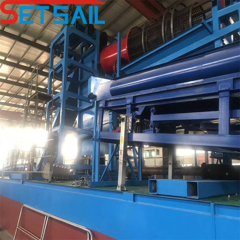 River Mining Diamond Dredger with Chain Bucket and Centrifuge