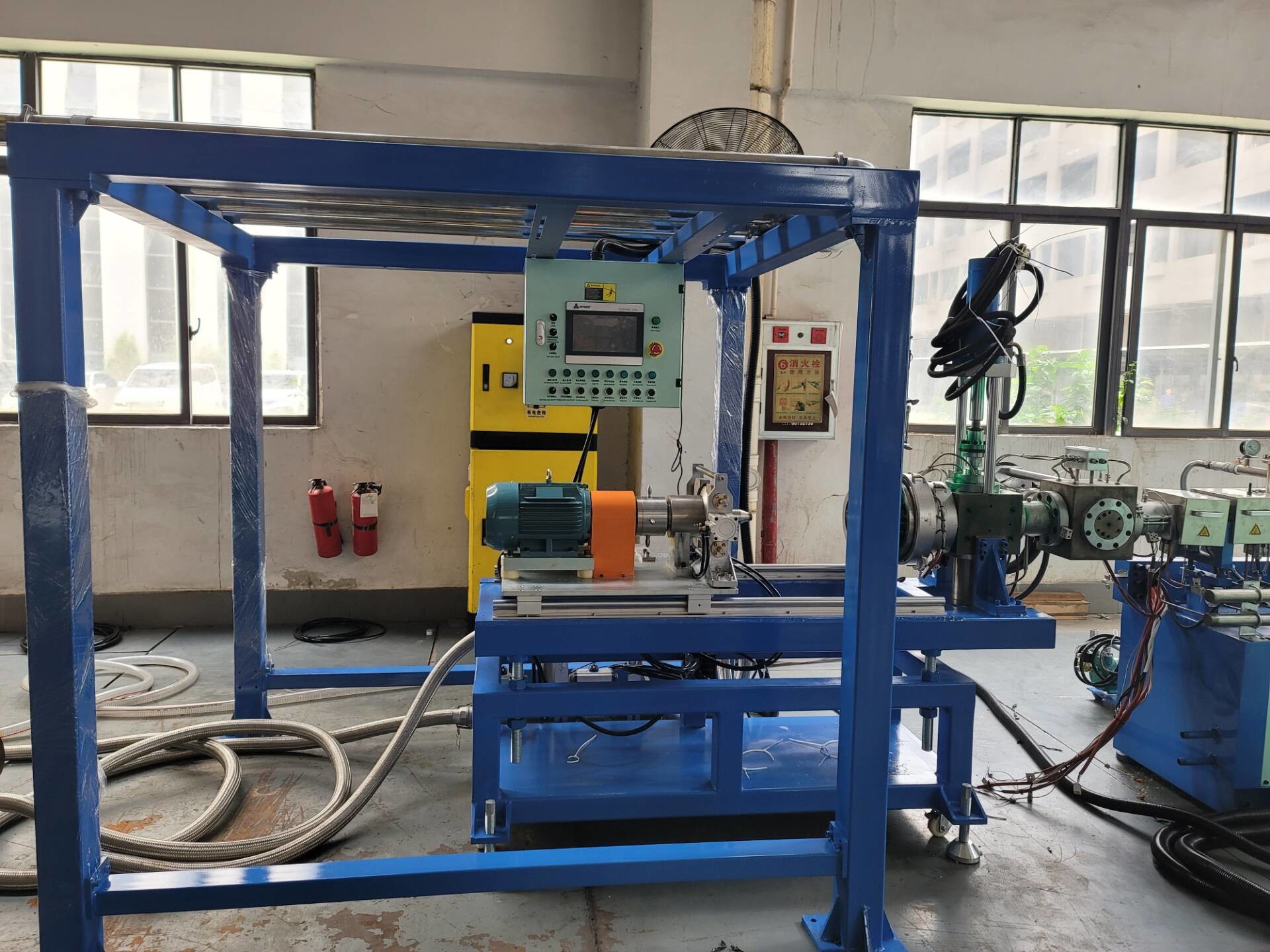 EVA / TPR / TPE / TPV /TPU Twin Screw Compounding Extruder with Underwater Pelletizing