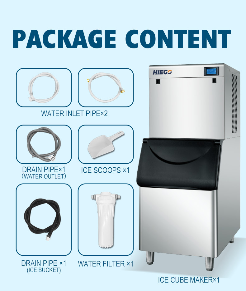 300kg Automatic Ice Machine Stainless Steel 150kg Automatic Sphere Ice Maker