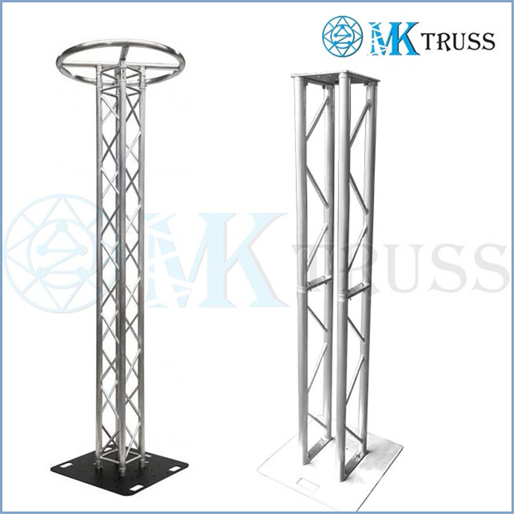 Customizable Black Aluminum Base Plate AL45S/ AL60S/ AL80S/ AL90S for DJ Truss Tower