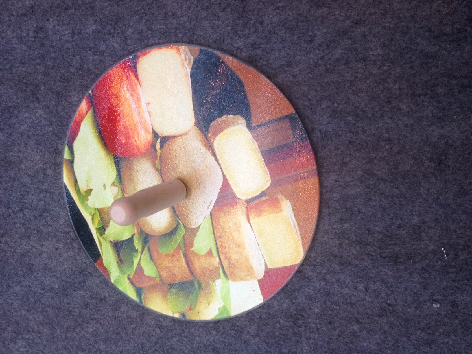 12 X 16 Inch Round Square Toughened Unbreakable Vegetable Custom Kitchen Cutting Board