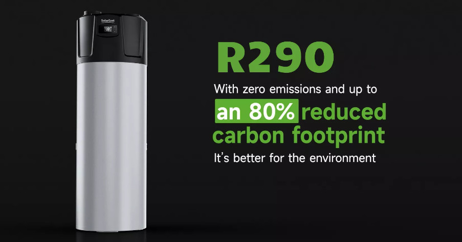 High-Efficiency 200L/250L/300L R290 Heat Pump Water Heaters for Sustainable Homes