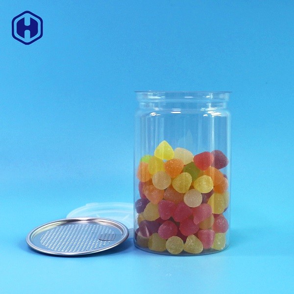 Portable Stackable Clear Round Plastic Tubs FDA SGS Certificated