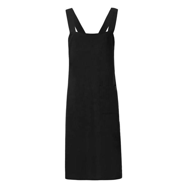 Sleeveless Vintage Cooking Apron Dress Multipurpose Wear Resistant Simple