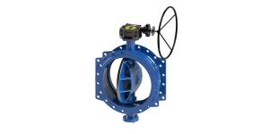  Long Life Ductile Iron Double Eccentric Butterfly Valve Both Side Seal Available Manufactures