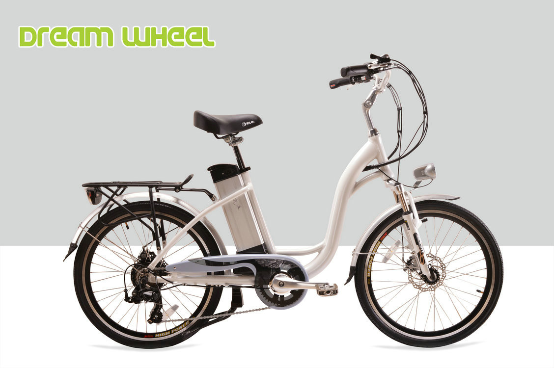 48V 500W Electric Urban Bike , 32km/H Ladies Electric City Bike