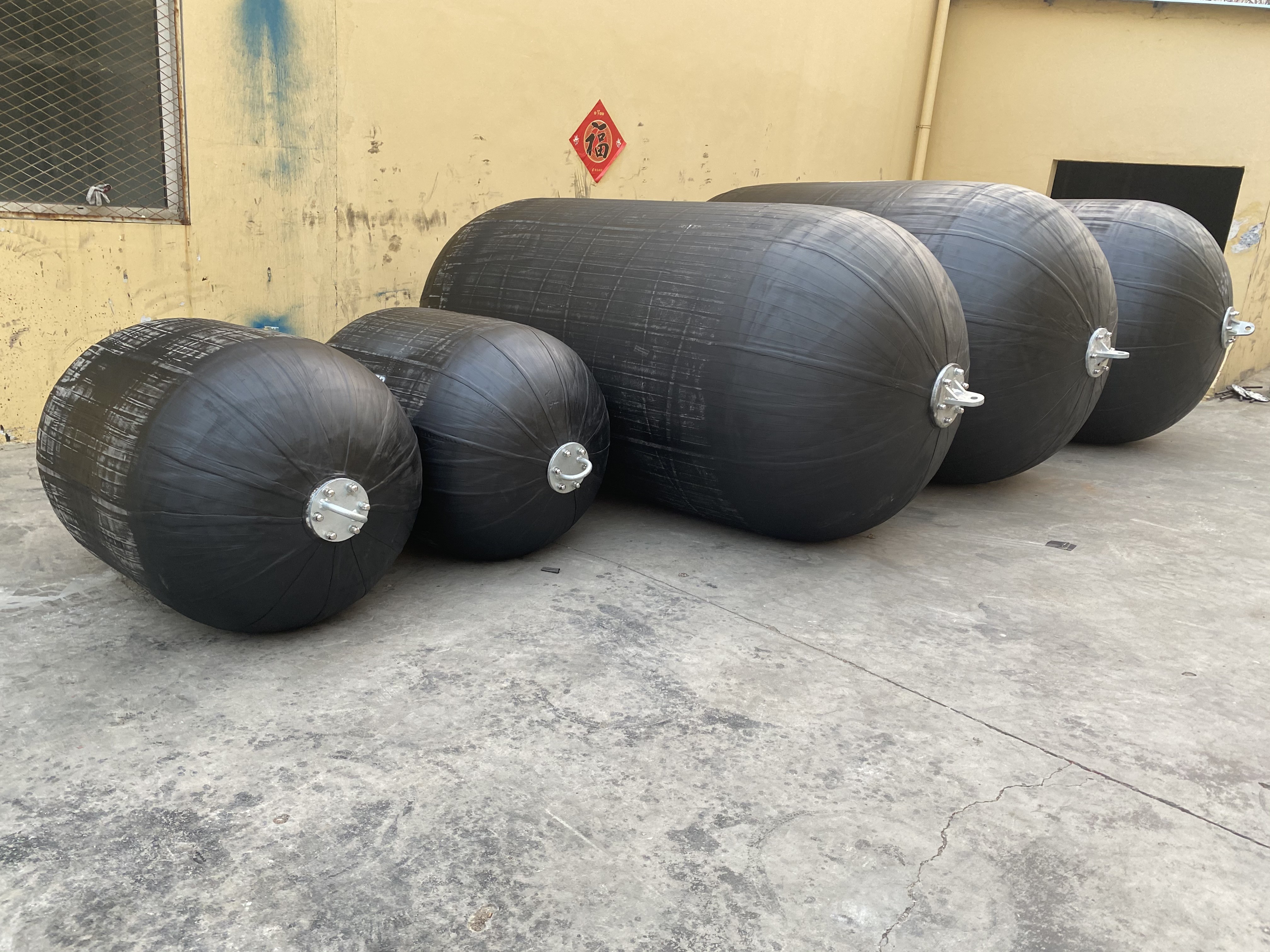 Customized Marine Pneumatic Rubber Fender Sling Type Inflatable