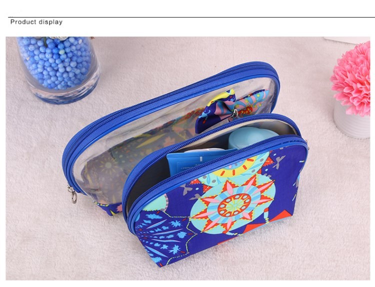 Professional Customized Private Label Travel Makeup Bag Large Cosmetic Bag Make up Case Organizer for Women and Girls