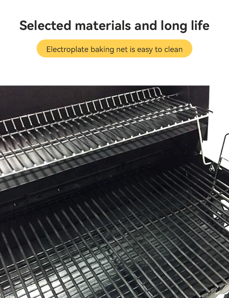 Easily Assembled 70.5*39.5*20 Portable Charcoal BBQ Grill Perfect for Outdoor Camping