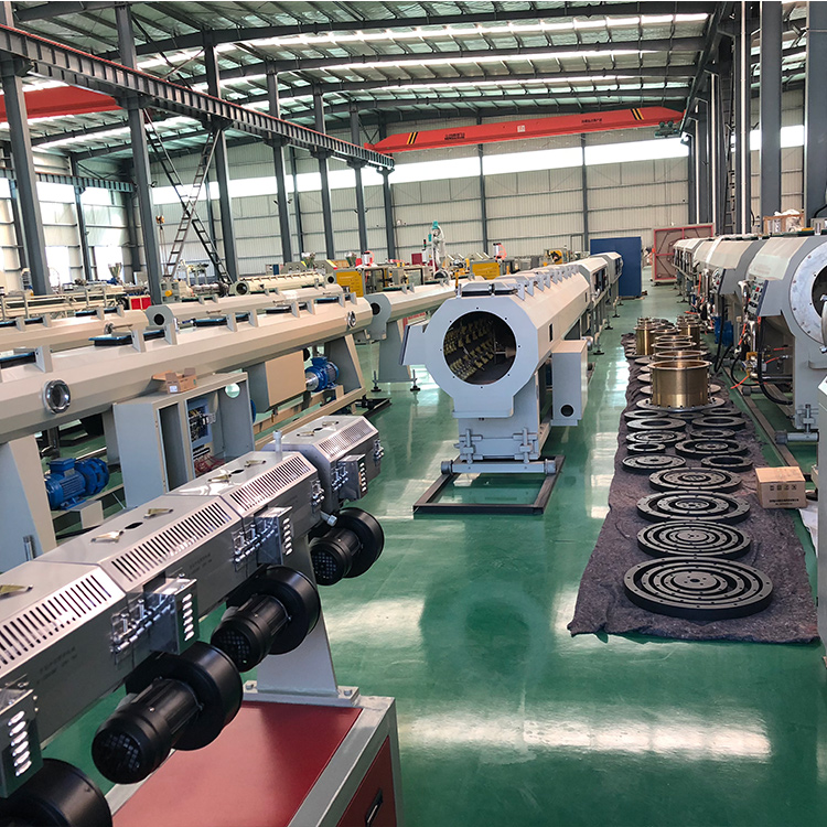 High Speed Single-screw HDPE/PPR Water Supply Pipe Extrusion Making Equipment 20-110mm