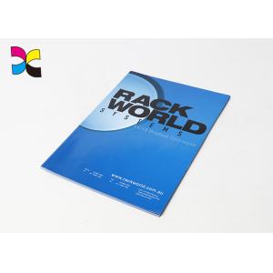 Soft Cover Custom Magazine Printing C2S Glossy Perfect Binding Propaganda