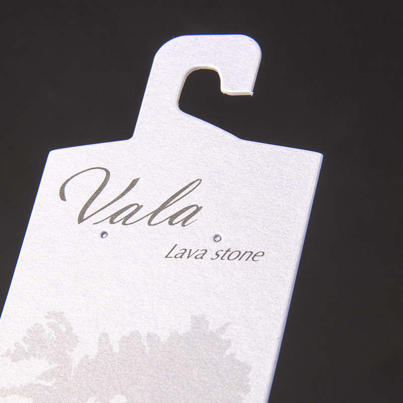 500gsm White Pearl Paper Header Cards