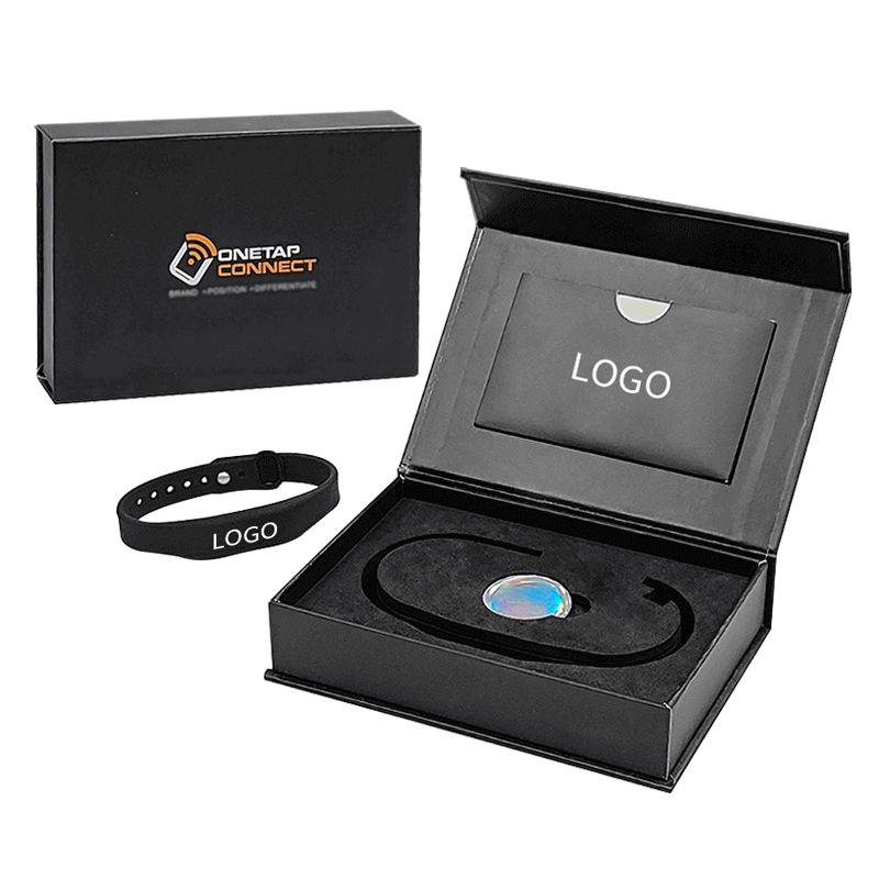 Waterproof Custom Gift Box for Festival Event RFID Washable Silicone Wristband