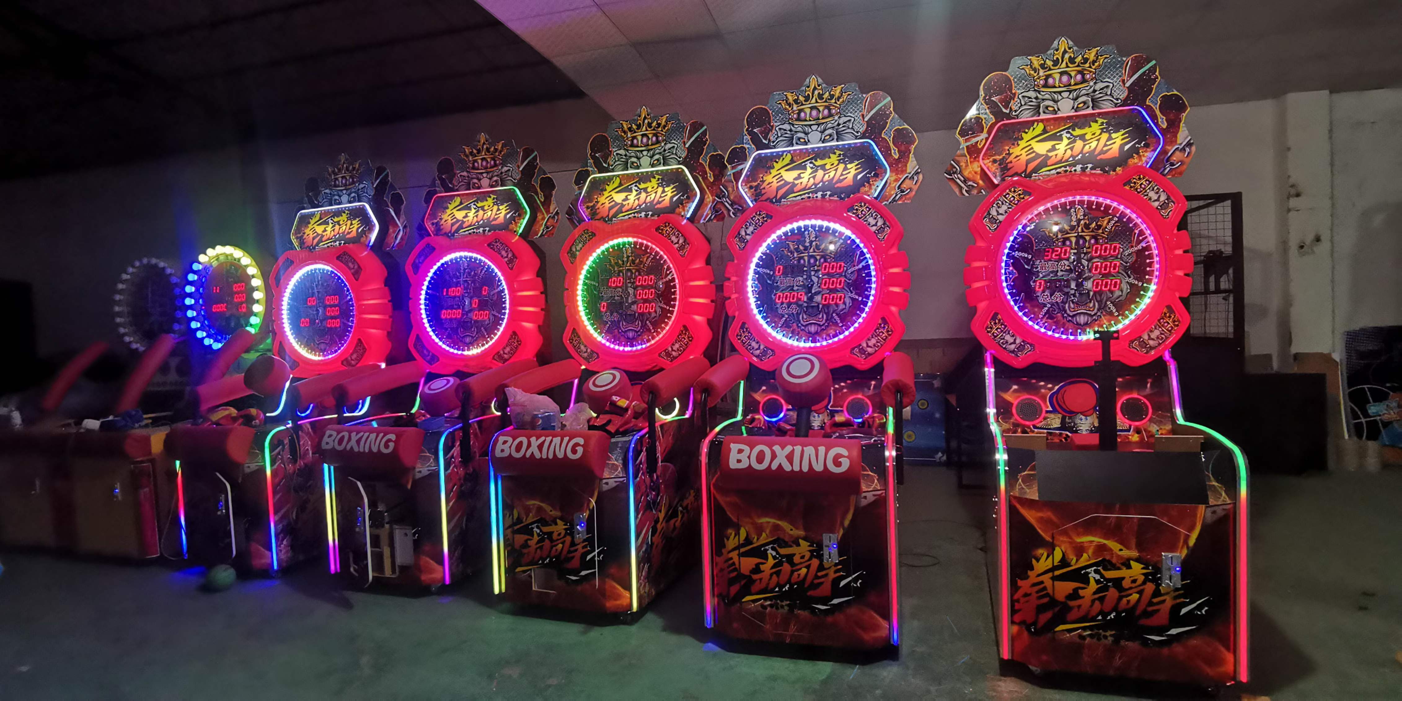 Tickets Redemption Boxing Punch Machine For Boxer Training Amusement Center