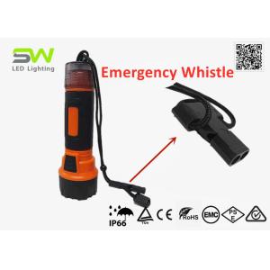 Robust IP66 5W LED Rechargeable Flashlight With SOS Mode