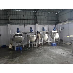 Seasoning Tomato Sauce Processing Line Pasteurization